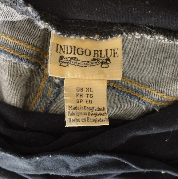 Indigo Maternity Jeans - Picture 4 of 4